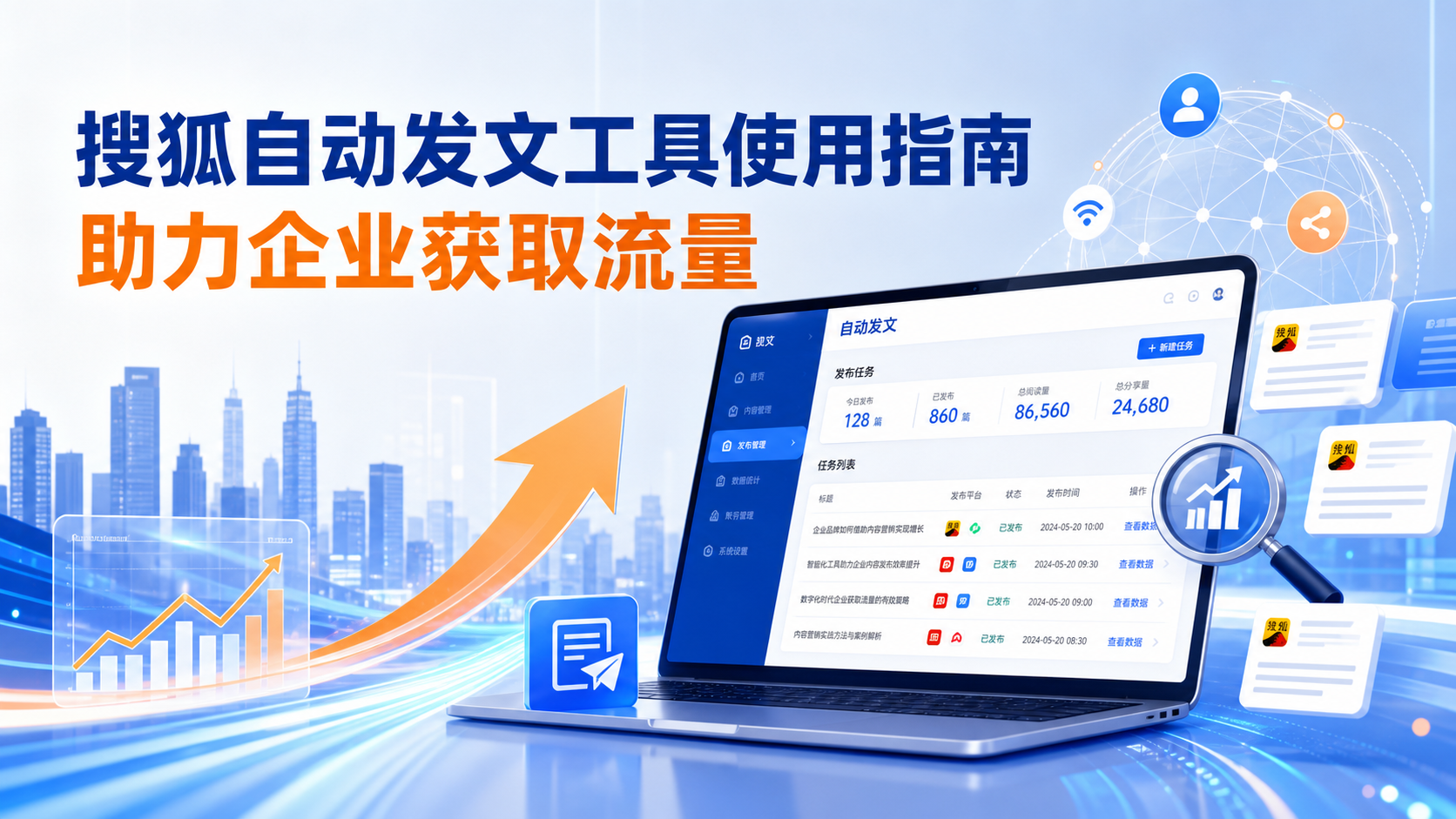搜狐自动发文工具的使用指南：助力东城企业获取流量